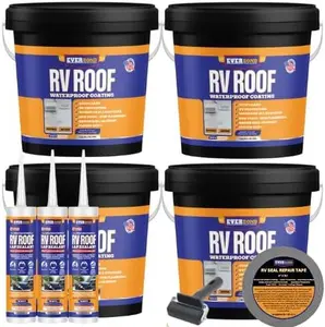 Everbond RV Roof Coating 4 Gallon Kit