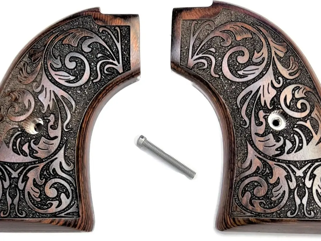 Replacement Grips for Heritage Rough Rider Carved Maverick Grips