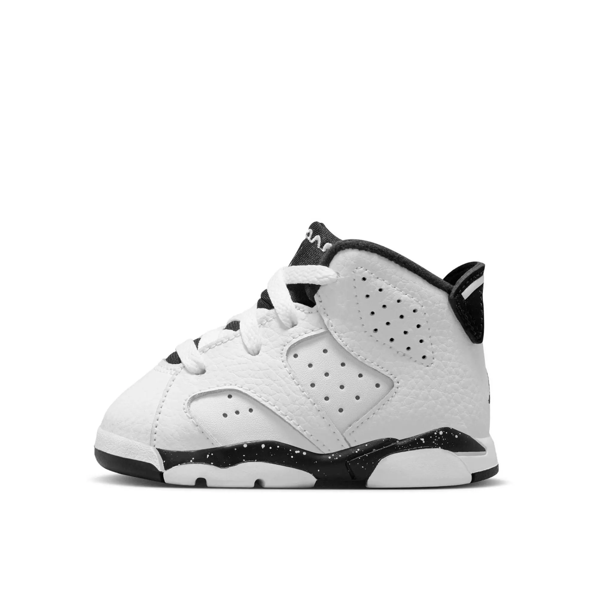Toddler's Jordan 6 Retro White/Black (DV3606 112)