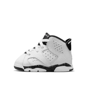 Toddler's Jordan 6 Retro White/Black (DV3606 112)