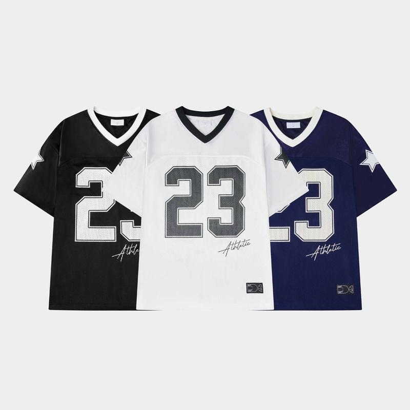 Hot Unisex 23 American Football Jersey Street Hip-Hop, Oversized Athletic Jersey for Summer Casual Wear Hot Unisex 23 American Football Jersey Street Hip-Hop, Oversized Athletic Jersey for Summer Casual Wear