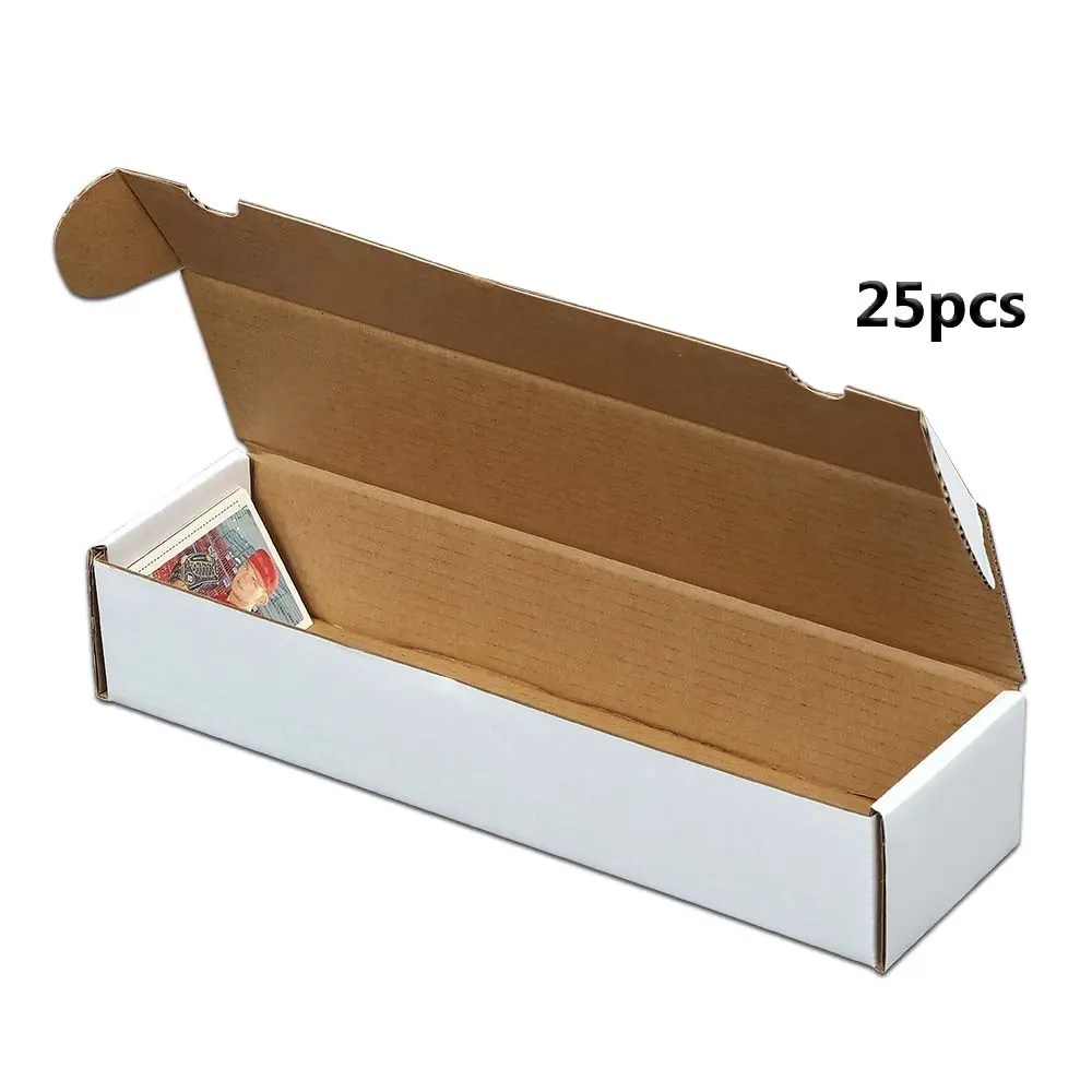 G-PLUS Motor Interior 25 Storage Boxes LOT 800 Count Ct Sports Cards Trading White Max Pro Shipping