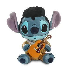 Disney Lilo & Stitch 9 Inch Elvis Stitch Plush | Gold Suit