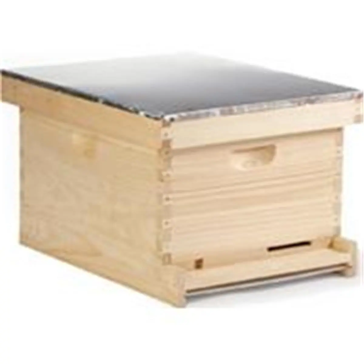 212 MAIN Complete Bee Hive - Natural Pine Construction, Precision-Milled Components, Vented Inner Design, Metal Rest, Telescopic Lid