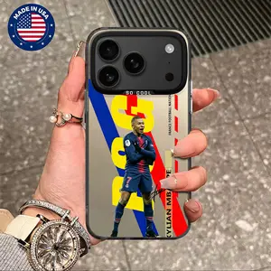 Mbappé 7 Aesthetic Design Pattern Casing For iphone 17 16 15 14 13 12 11 7 8 Plus ProMax AIR Samsung S22 S23 S24 S25 PLUS ULTRA Flaunt Mobile Phone CaseHard TPU PET PC Black ShockproofSmartphone Cover