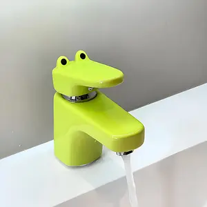 Frog-Shaped Macaron Bathroom Faucet