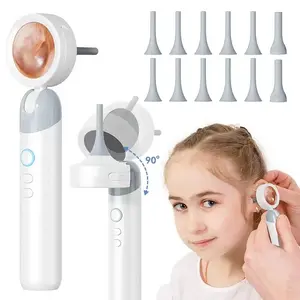 High-Definition Ear Mirror with 1080P Camera and LED Lights, Foldable Inspection Head, Ideal for Adults and Pets, Perfect Gift
