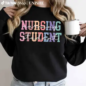 Nursing Student Sweatshirt – Cozy Future Nurse Crewneck Pullover