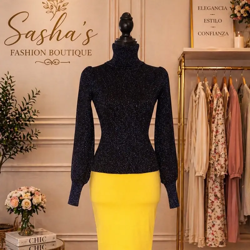 Glitter Blouse - Elegant Top for Women, Perfect for Chic Outfits, Shirts with Sparkle Finish
