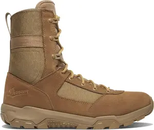 SIZE 10 Danner Sonic 8" Men’s Military & Tactical Boots – Waterproof, Lightweight, Durable Leather with Side-Zip for Hiking