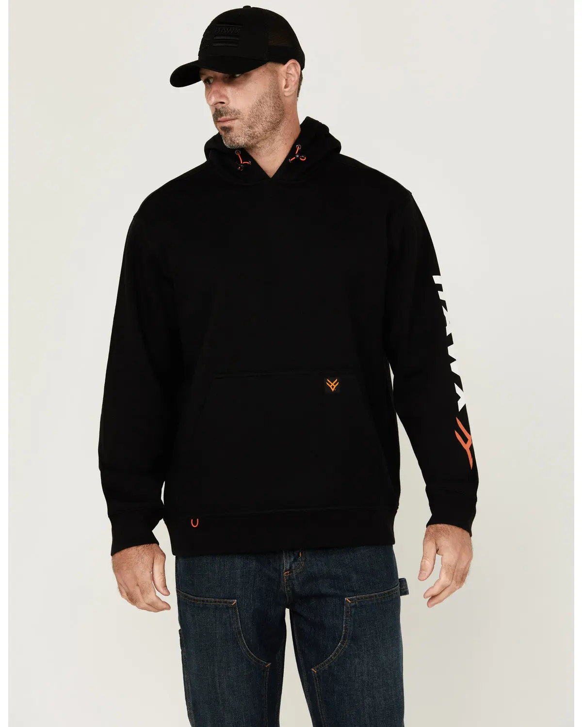 Men's Halstead Logo Sleeve Hooded Sweatshirt