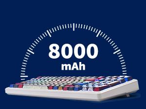 Aula F99PRO/F99/F75/F106PRO Wireless Gaming Keyboard with 8000mAh Battery, Hot Swappable Creamy Keyboard, 2.4GHz/Type-C/BT5.0 ( Graywood & Vector switches & Reaper Switch&Blaze Switch)