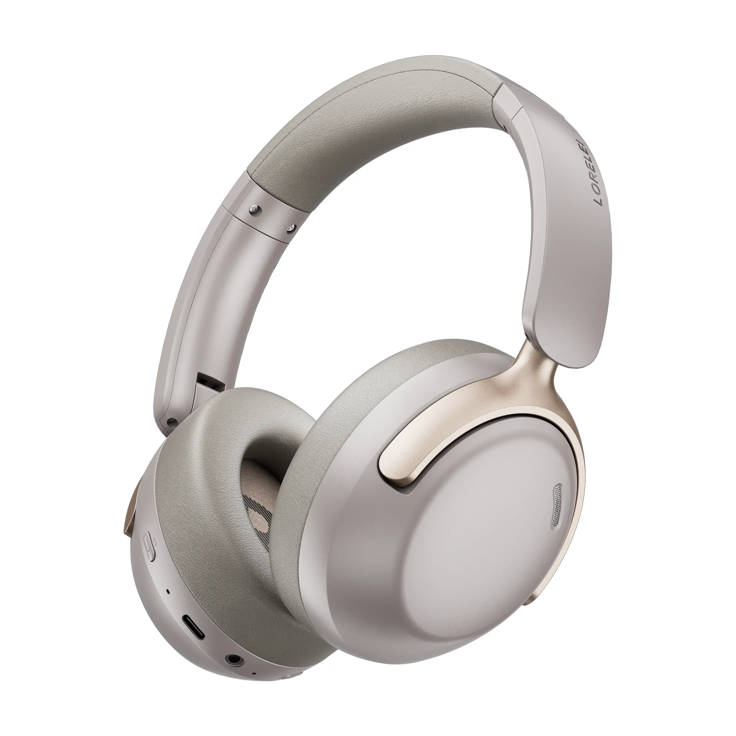 LORELEI Q30 Bluetooth Headphones Over Ear,60H Playtime & 3 EQ Music Modes,BT6.0 Headphones Wireless with Mic,Foldable Lightweight Headsets,HiFi Stereo Deep Bass for Home Travel iPad Tablet