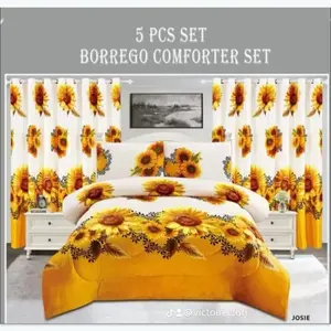 5 PCS SET Borrego comforter set