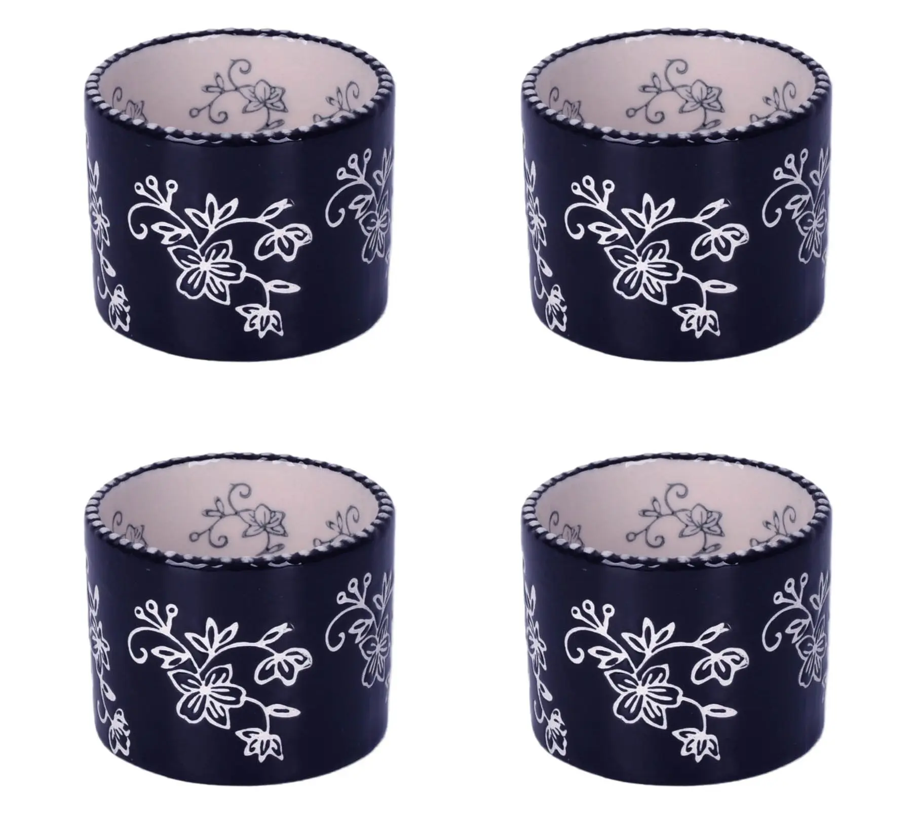 Temp-tations Set of 4 6-oz Deep Dish Dip Bowls