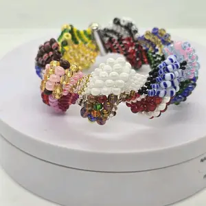 Ogbeyono Ifa Orula Pulsera Combinated Beaded Bracelet in Colorful Designs
