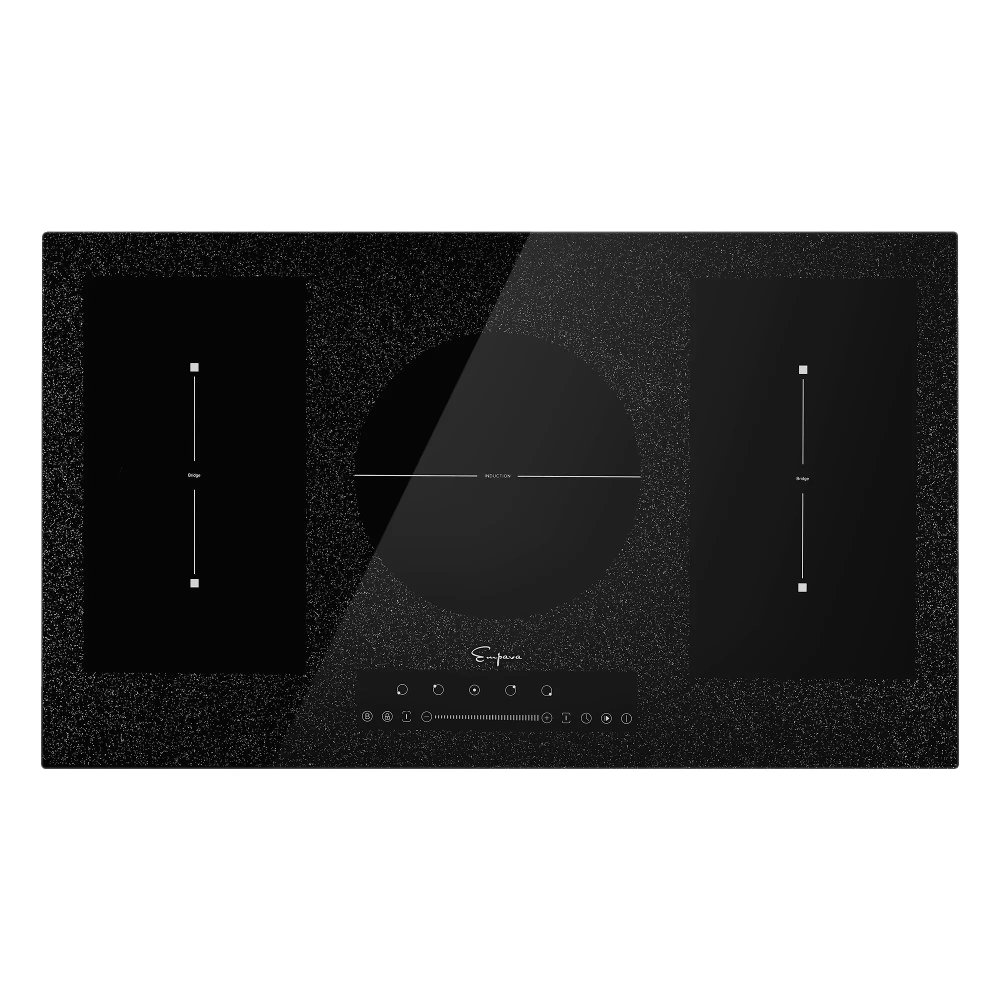 Empava 36-in Electric Cooktop, Induction Compatible Kitchen Appliance Hob