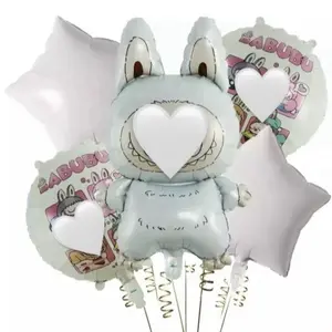 BABUBU white Balloon / 5 PCs BABUBU white Balloon / 5 PCs