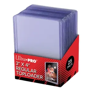 Ultra Pro Toploader Sleeves for Standard Size Cards 3" x 4"