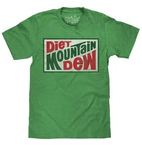 Diet Mountain Dew T-Shirt - Kelly Green