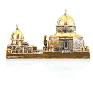 Masjid Al Aqsa Replica - Elegant Design, High-Quality Craftsmanship, Ideal for Mosques and Religious Settings Decor Figurine Room Ornaments Gifts