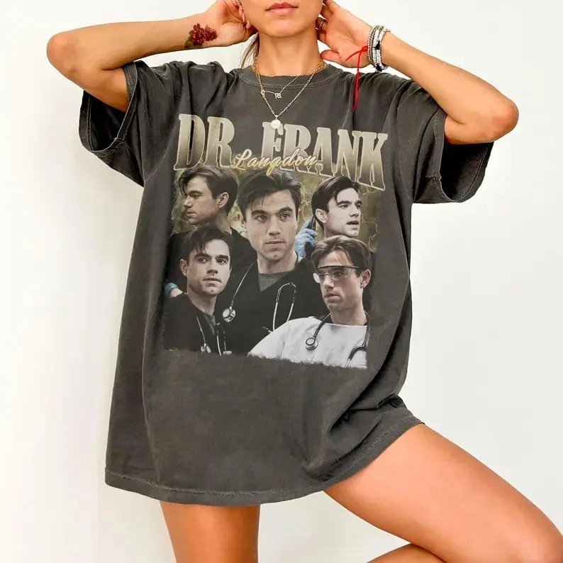 Dr Frank Langdon Vintage T-Shirt, Retro Patrick Ball Graphic Tee, Unisex T-Shirt