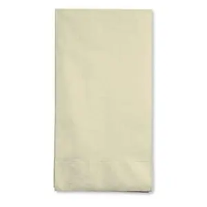 212 MAIN Disposable Plain Paper Guest Towel Napkins - Boxed Tissue Napkins, Kitchenware, Tableware, Dinnerware Decor Accessory, Case of 12