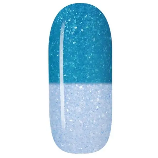 Sparkle & Co. Gel Polish 229 Turquoise Crystal (Temp Change)