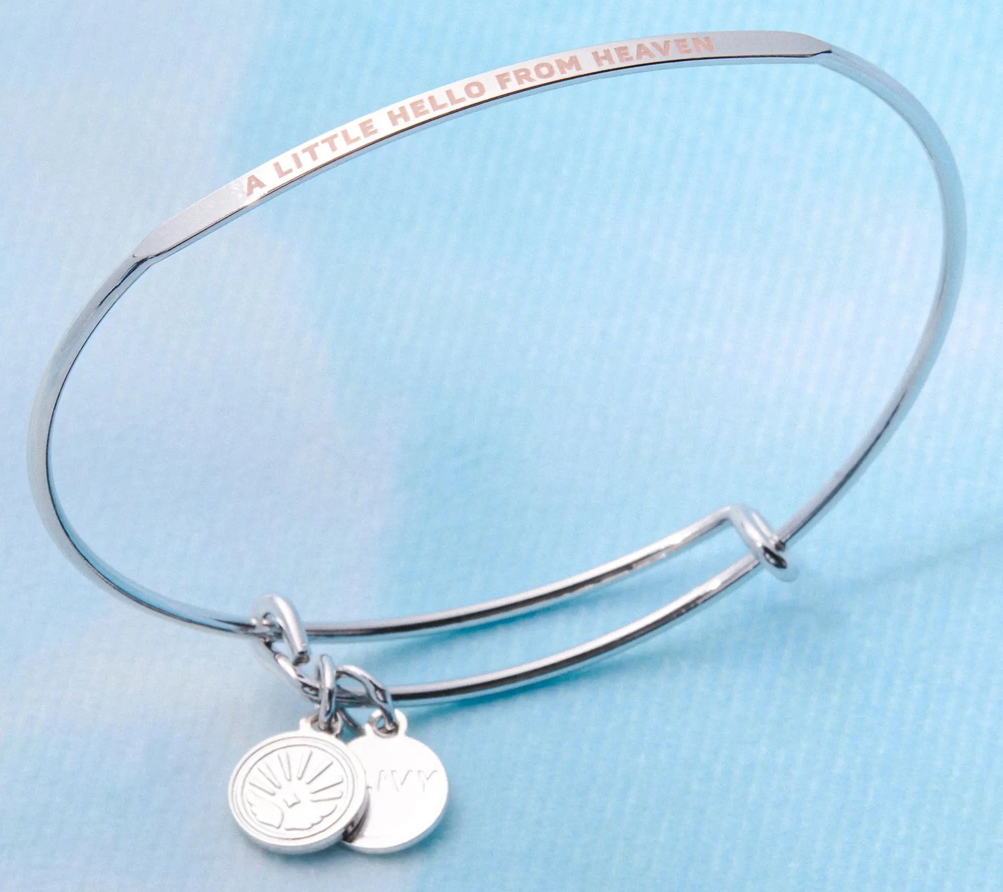 Divinely Guided by Theresa Caputo Posy Bracelet, Silvertone