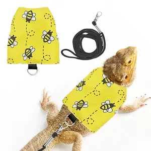 Lizard Harness Lead, Small Pet Clothing, Polyester Costume, Reptile Party Role Play Props, Chameleon, Reptile Accessories