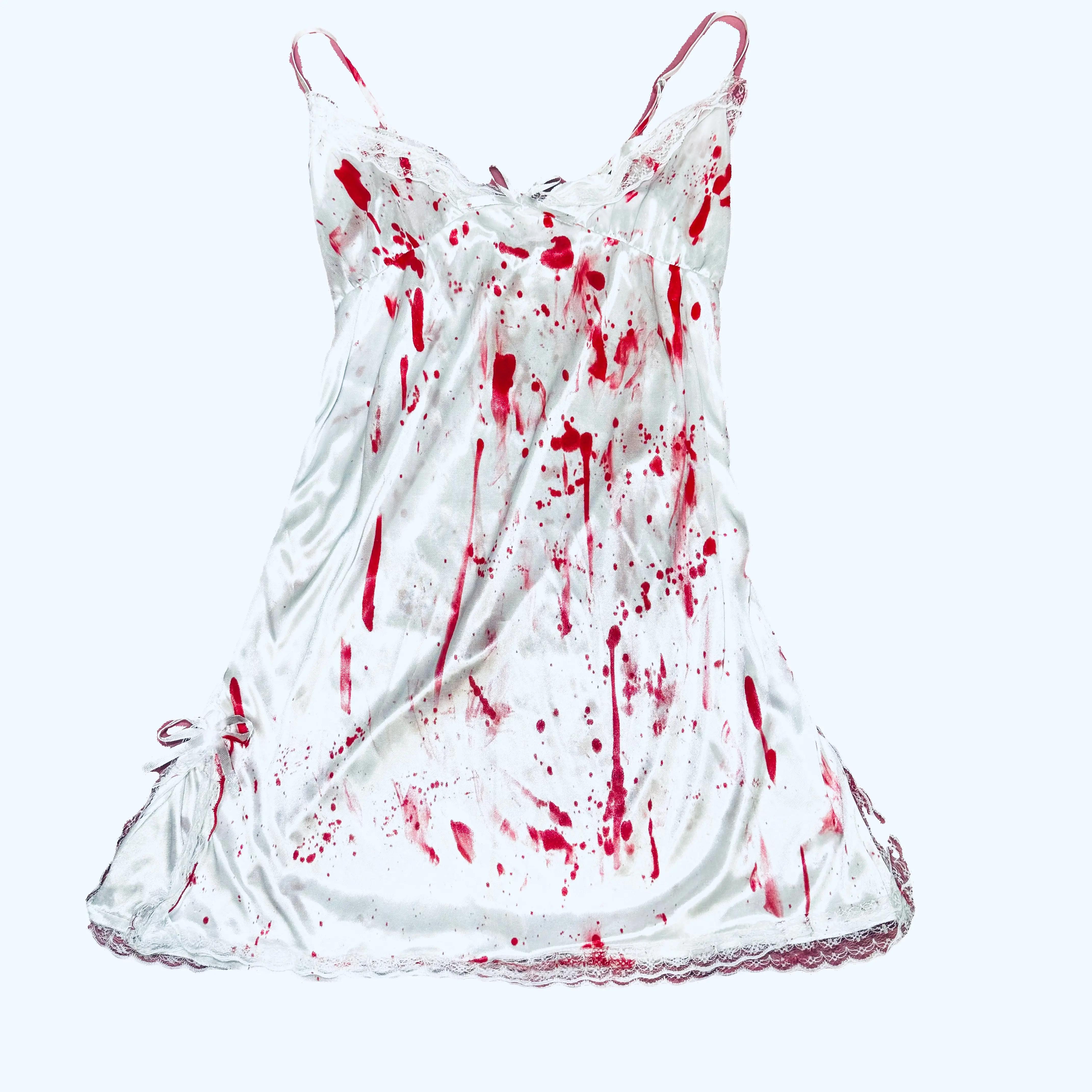 Bloody Slip Dress Lingerie Halloween Costume