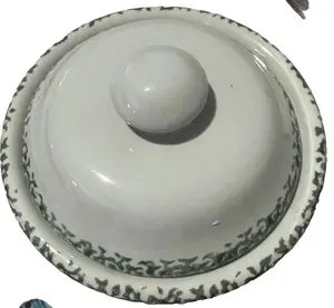 VTG Covered Soup Crocks 4ct. Item 16744 Green - New In Box