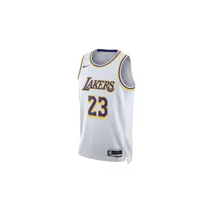 NBA SWINGMAN JERSEY LAKERS ASSOCIATION LEBRON JAMES "White" DN2081 103