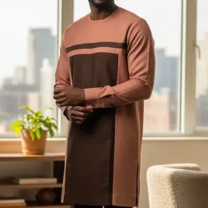 Exquisite 2 piece African Men Native Wear