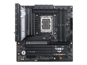 ASUS TUF GAMING B860M-PLUS WIFI B860 LGA 1851 mATX motherboard, Intel Core Ultra Series 2 Ready, AI PC, 12+1+2+1 80A stages, DDR5 ,PCIe 5.0, 3x M.2, Wi-Fi 7,  2.5G LAN, HDMI, USB 20Gbps Type-C