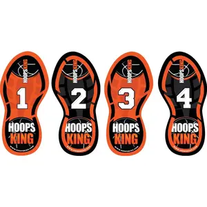 HoopsKing Basketball Footwork Training Mat Steps