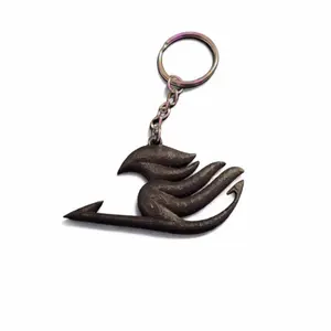 Fairy Tail Logo Keychain - Anime Accessory - Natsu Dragneel Inspired Keychain