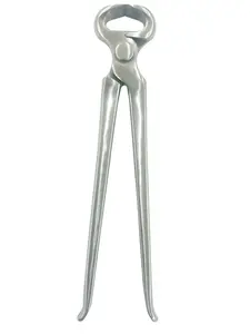 Miniature Hoof Nipper 10" for Ponies Vanadium Steel Farrier Tool in Dull Finish