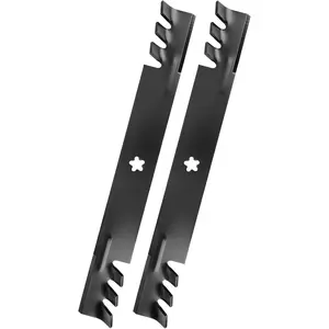 138971 Mower Blades for 42" Lawn Tractor, 138498 Gator Mulching Blades Compatible with Craftsman/Hus qvarna/Pou LAN Riding Mower, Replace 127843, 134149, 138971, 2 Pack