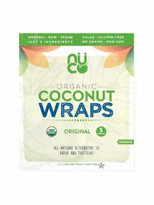 Coconut Wraps, Organic & Vegan, NUCO