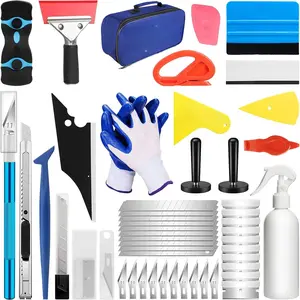 Window Tint Kit for , 45 count  Glass Protective Film Wrapping Set,  for Vinyl, Vinyl Wrap Tools, Window Tint Tools,  Film Kit