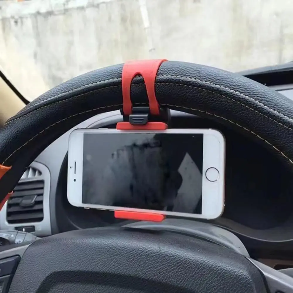 Car steering wheel phone holder, stable and not prone to shaking. Car phone holder and bracket，Caraccessory
