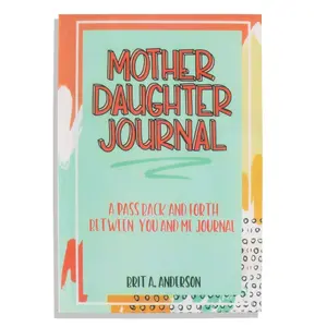 Mother Daughter Journal, Fun Stress-Free Travel Diary Notebook for Moms & Daughters, Perfect Gift for Motherhood, Engaging Communication Book