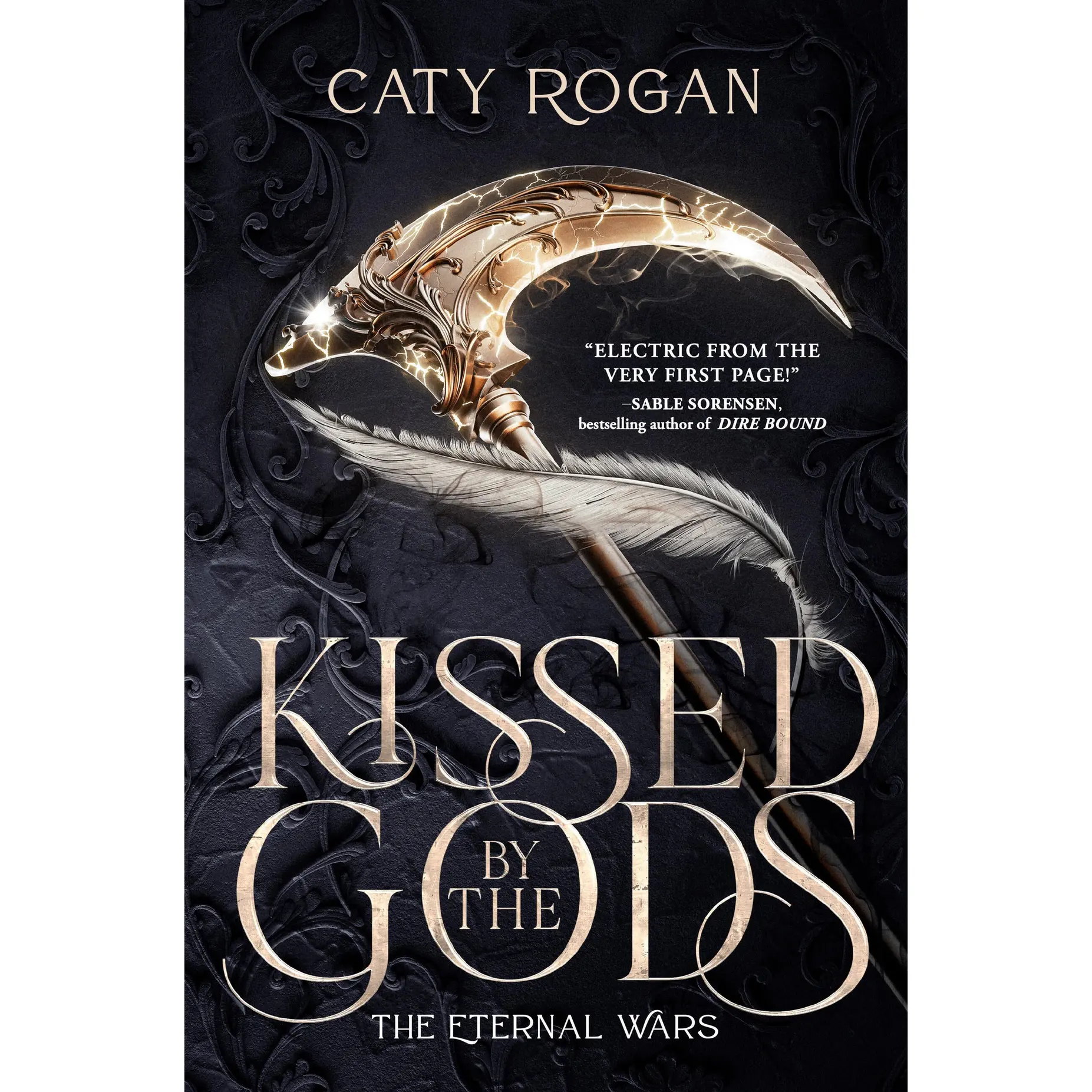 Kissed by the Gods (Standard Edition) by Caty Rogan [Hardcover Book]