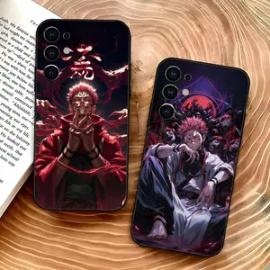 R-Ryomen Sukuna J-Jujutsu K-Kaisen Phone Case Silicone Soft For Samsung S26 ,S25,S24,S23,S22,S21,A14,A15,A16,A35,Ultra,Plus,Fe,Lite