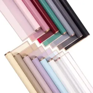 Popular Gold Line Bouquet Wrapping Paper (20 sheets) Plastic