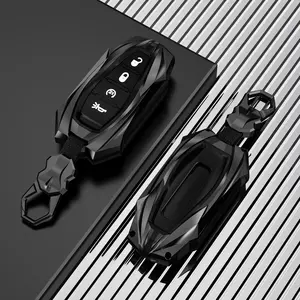 Fit For Dodge Ram 1500 Zinc Alloy Key Fob Cover | Luxury 4/5 Button Case
