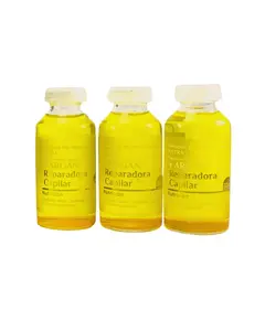 3 pack Ampolla capilar bio-reparadora ultra aminoacidos de arroz y argan hair mask rice, argan, aminoacids Haircare Moisturize Menta Hair