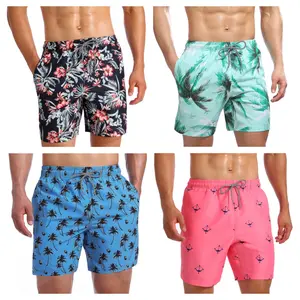 Men's Quick Dry Swim Trunks - Mesh Lining for Comfortable Bathing Suits Beach Activewear Outdoor