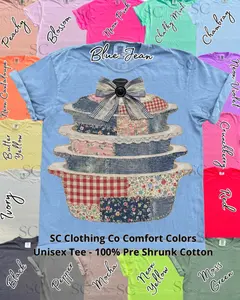 Cottage Charm Cake Set Patchwork Comfort Colors Tee